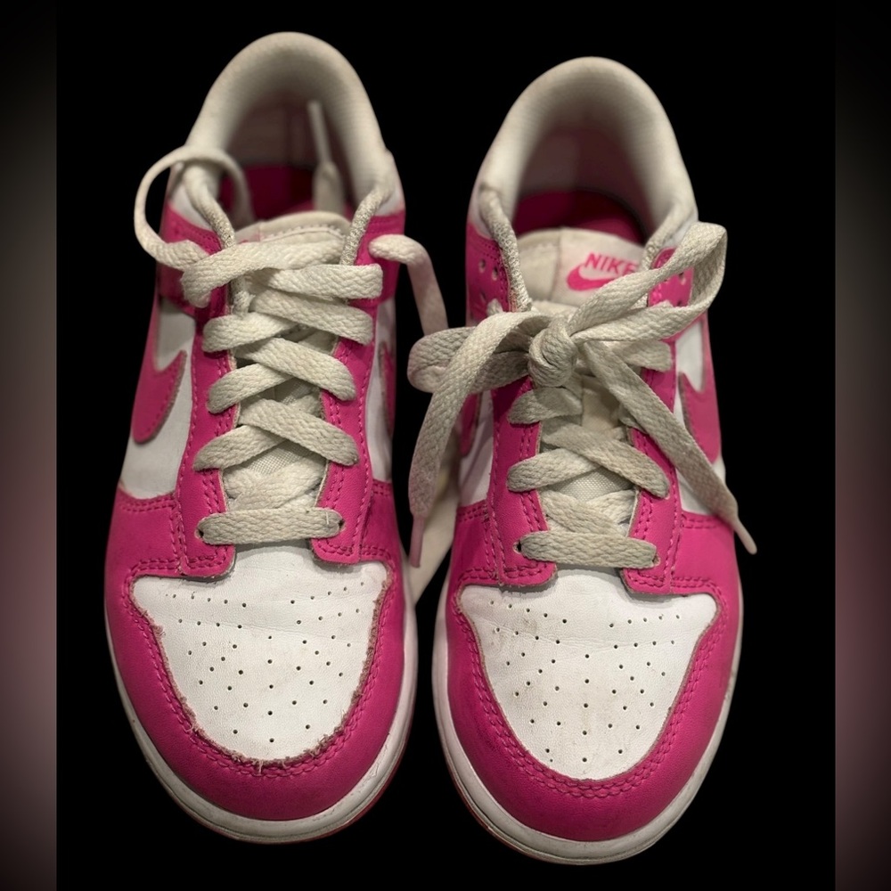 Nike Vibrant Pink and White Shoes